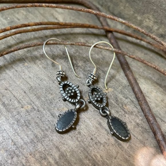 Artisan Boho Chic Tribal Dangle Drop Earrings - Picture 9 of 12